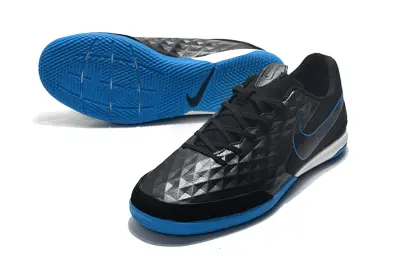 Nike Tiempo Legend 8 Academy IC - Black/Sporty Blue/Dynamic Grey