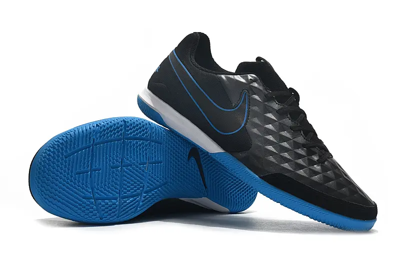 Nike Tiempo Legend 8 Academy IC - Black/Sporty Blue/Dynamic Grey