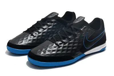 Nike Tiempo Legend 8 Academy IC - Black/Sporty Blue/Dynamic Grey