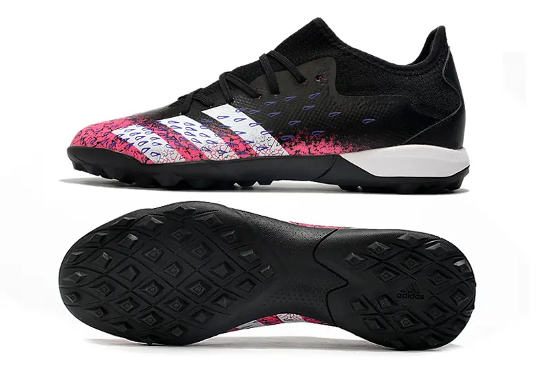 Adidas Predator Freak.3 TF - Black/Vibrant Pink/Metallic Silver