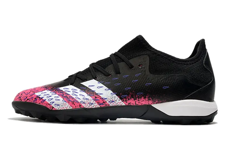 Adidas Predator Freak.3 TF - Black/Vibrant Pink/Metallic Silver