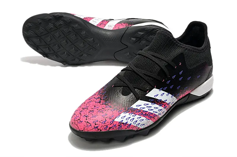 Adidas Predator Freak.3 TF - Black/Vibrant Pink/Metallic Silver