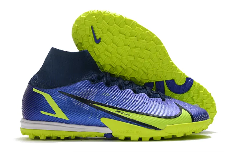 Nike Air Zoom Mercurial Superfly 9 Elite TF - Purple/Electric Yellow/Deep Navy