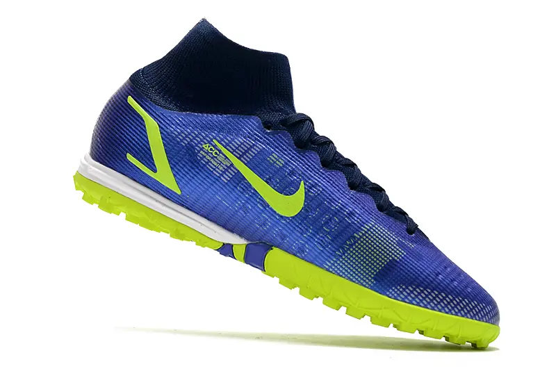 Nike Air Zoom Mercurial Superfly 9 Elite TF - Purple/Electric Yellow/Deep Navy