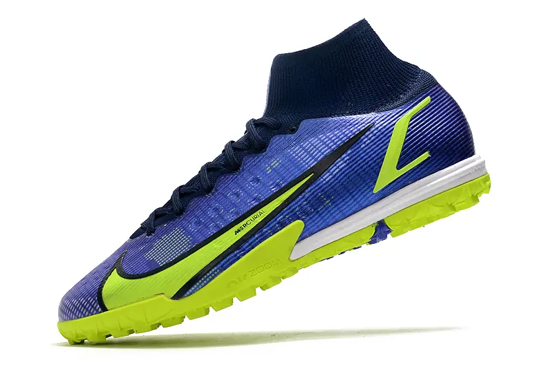 Nike Air Zoom Mercurial Superfly 9 Elite TF - Purple/Electric Yellow/Deep Navy
