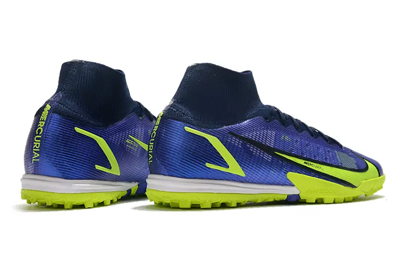 Nike Air Zoom Mercurial Superfly 9 Elite TF - Purple/Electric Yellow/Deep Navy