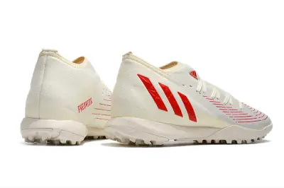 Adidas Predator Edge.3 TF - White/Cherry Red/Golden Cream
