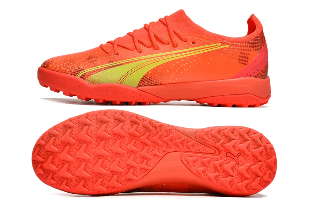 Puma Ultra Ultimate TF - Orange/Luminous Orange/Neon Yellow
