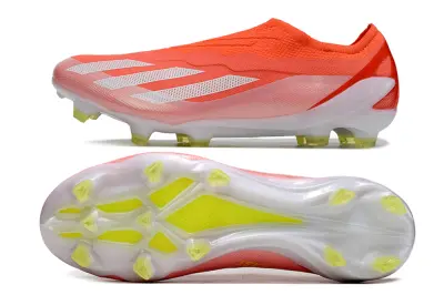 Adidas X Crazyfast Elite Laceless FG - Orange/Neon Orange/White