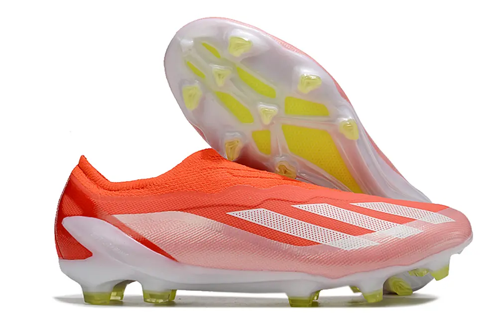 Adidas X Crazyfast Elite Laceless FG - Orange/Neon Orange/White