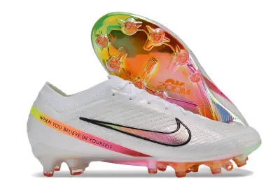 Nike Air Zoom Mercurial Vapor 15 Elite AG - White/Radiant Sunrise/Neon Coral