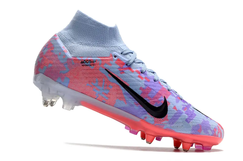 Nike Air Zoom Mercurial Superfly 10 Elite SG - Blue/Pastel Pink/Lavender Purple