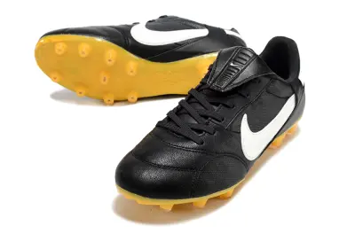 Nike Premier 3 FG - Black/Classic White/Volt Yellow