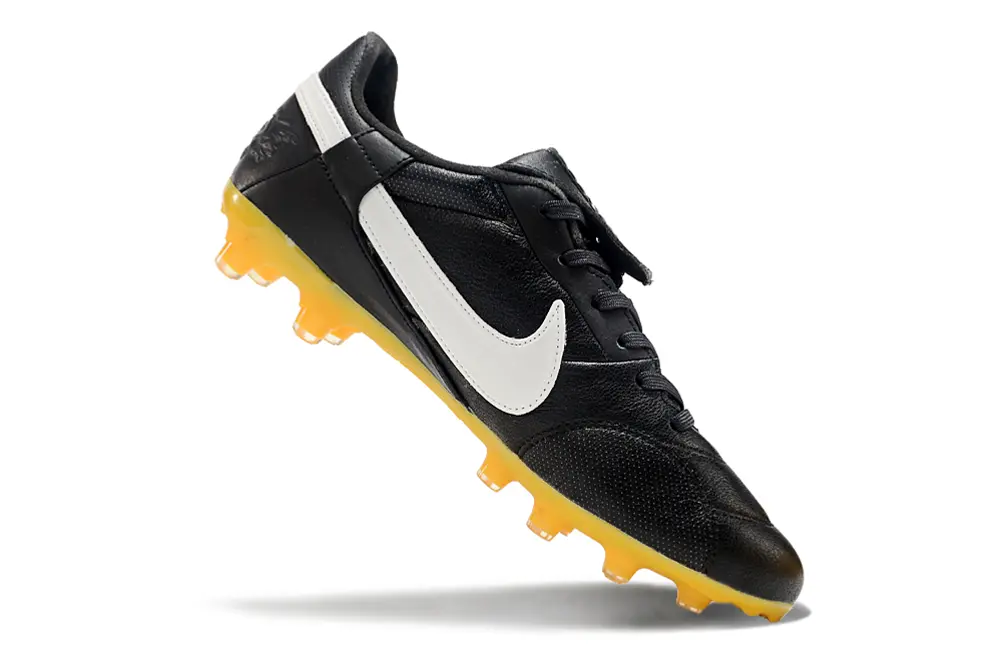 Nike Premier 3 FG - Black/Classic White/Volt Yellow