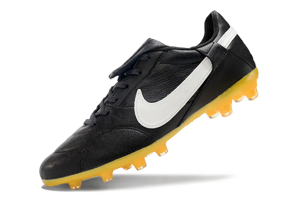 Nike Premier 3 FG - Black/Classic White/Volt Yellow