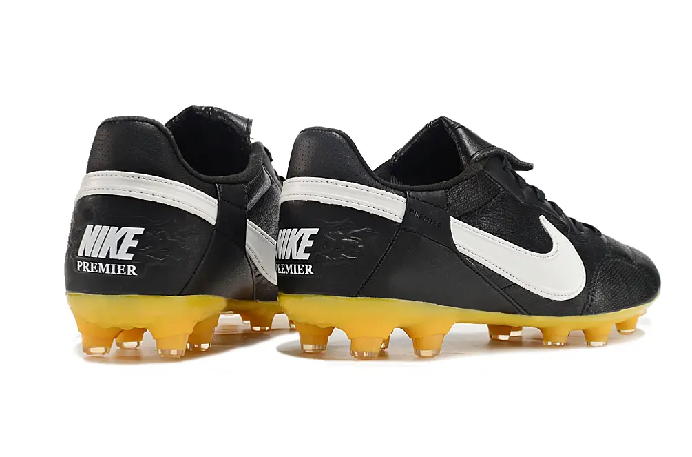 Nike Premier 3 FG - Black/Classic White/Volt Yellow