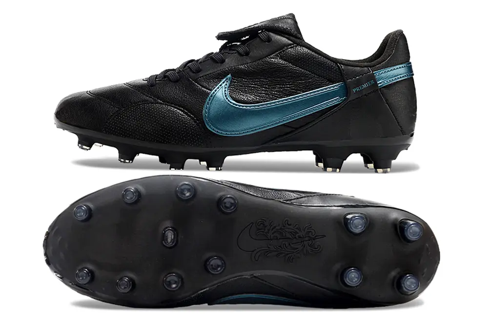 Nike Premier 3 FG - Black/Ocean Blue/Slate Grey
