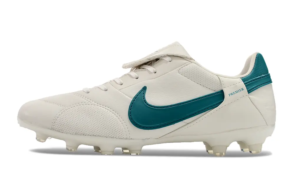 Nike Premier 3 FG - White/Teal/White