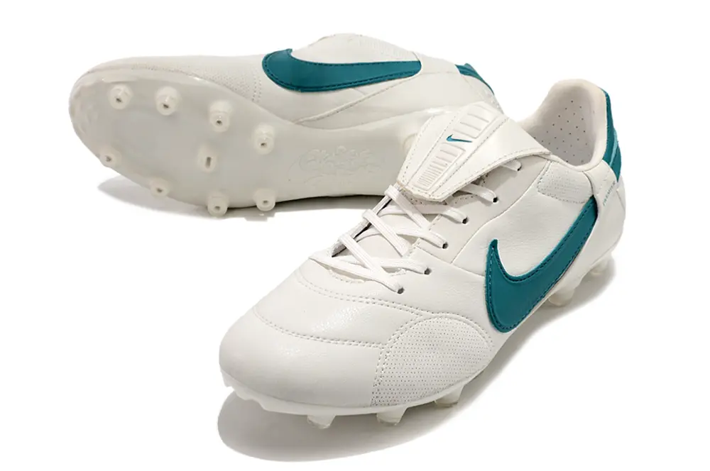 Nike Premier 3 FG - White/Teal/White