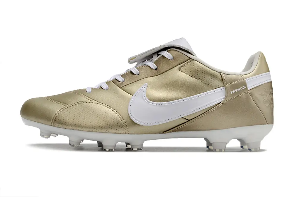 Nike Premier 3 FG - Gold/Metallic Gold/White