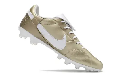 Nike Premier 3 FG - Gold/Metallic Gold/White