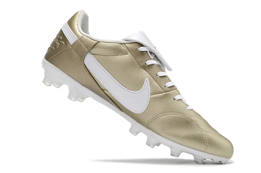 Nike Premier 3 FG - Gold/Metallic Gold/White