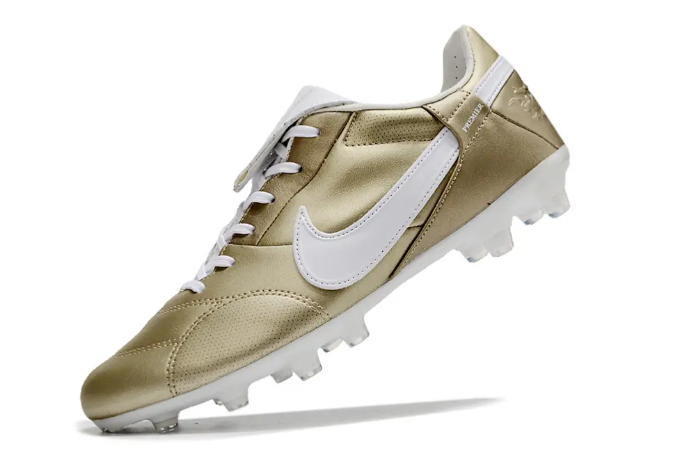 Nike Premier 3 FG - Gold/Metallic Gold/White