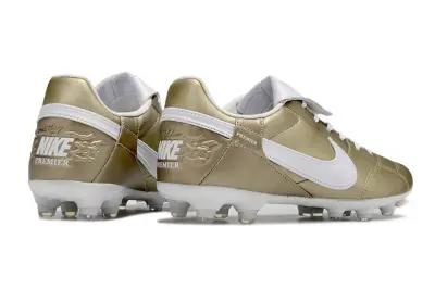 Nike Premier 3 FG - Gold/Metallic Gold/White