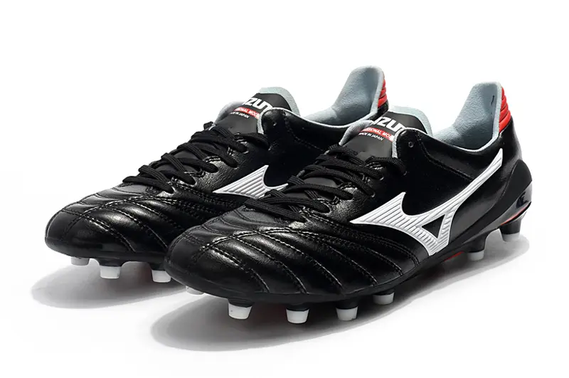 Mizuno Morelia Neo 2 FG - Black/Crimson Red/Snow White