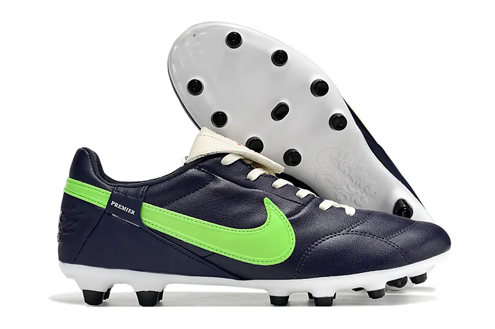 Nike Premier 3 FG - Navy/Lime Green/Navy Blue