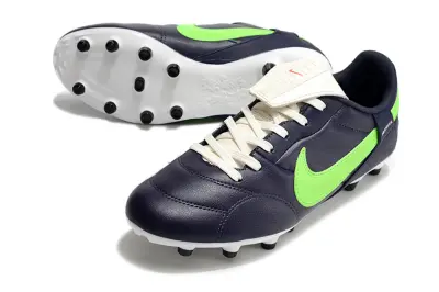 Nike Premier 3 FG - Navy/Lime Green/Navy Blue