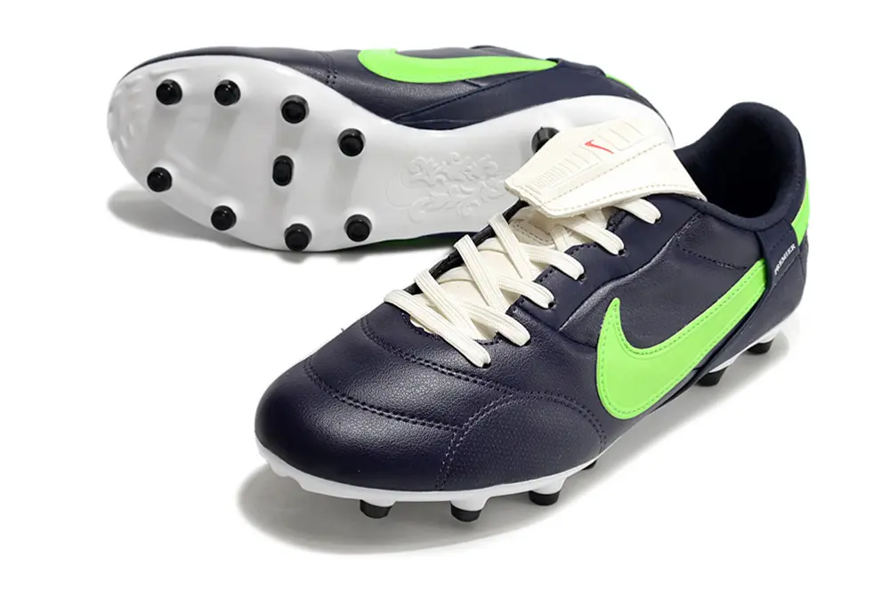 Nike Premier 3 FG - Navy/Lime Green/Navy Blue