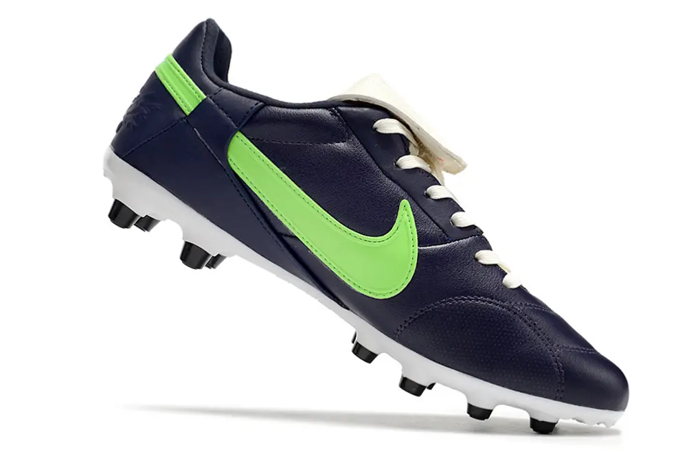 Nike Premier 3 FG - Navy/Lime Green/Navy Blue