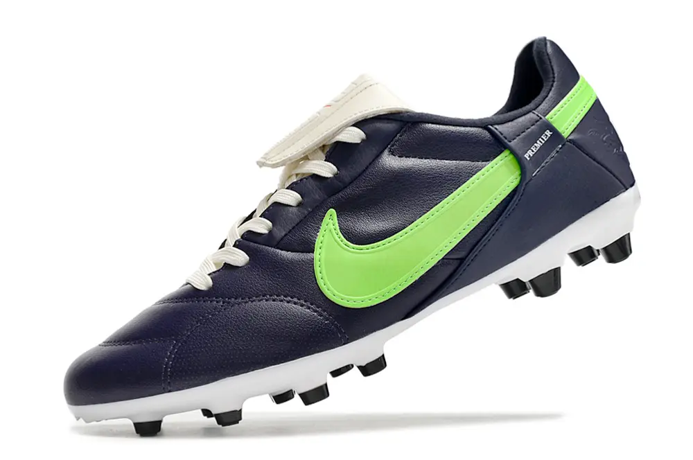 Nike Premier 3 FG - Navy/Lime Green/Navy Blue