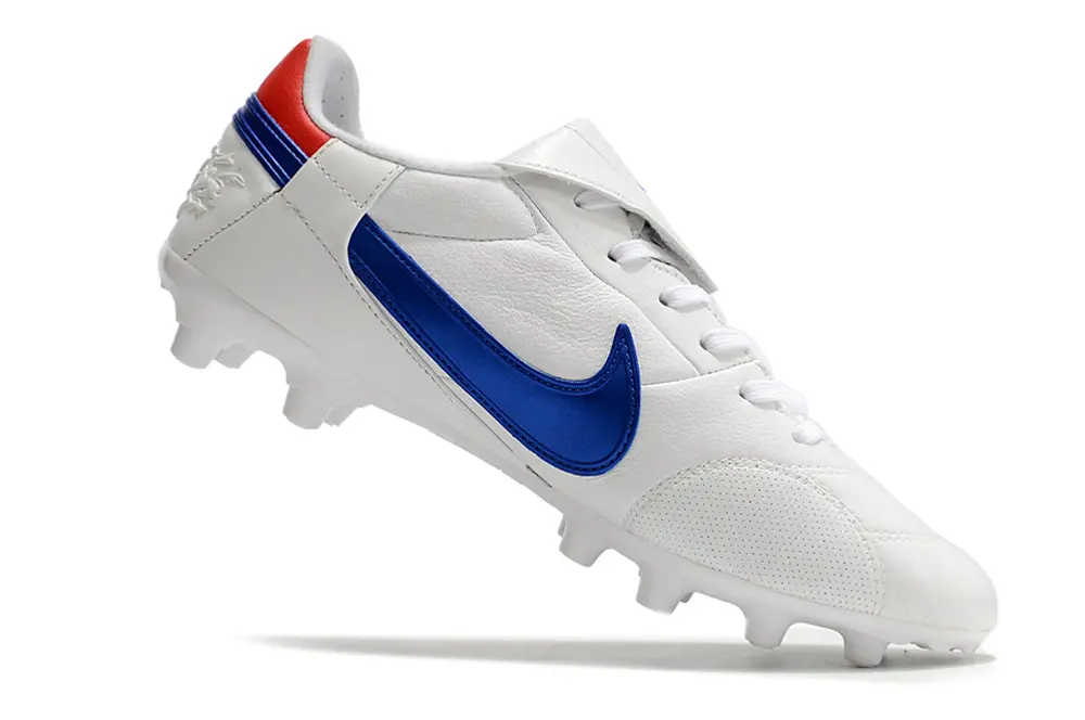 Nike Premier 3 FG - White/Electric Blue/Fiery Red