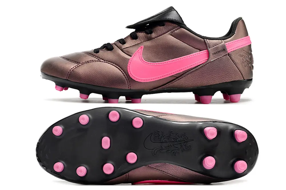 Nike Premier 3 FG - Brown/Electric Pink/Black