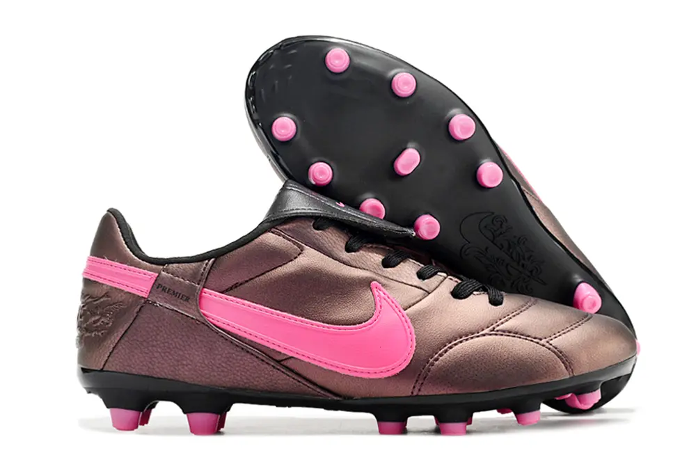 Nike Premier 3 FG - Brown/Electric Pink/Black