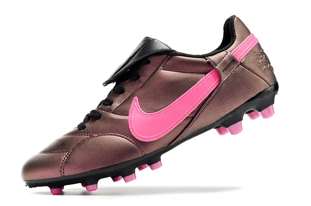 Nike Premier 3 FG - Brown/Electric Pink/Black