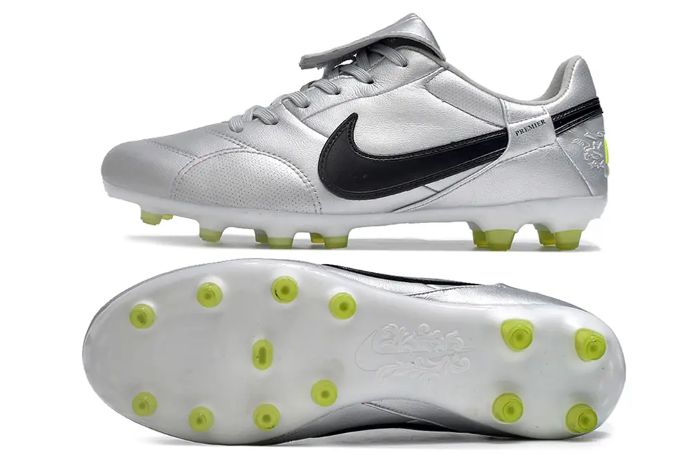 Nike Premier 3 FG - Silver/Black/Volt