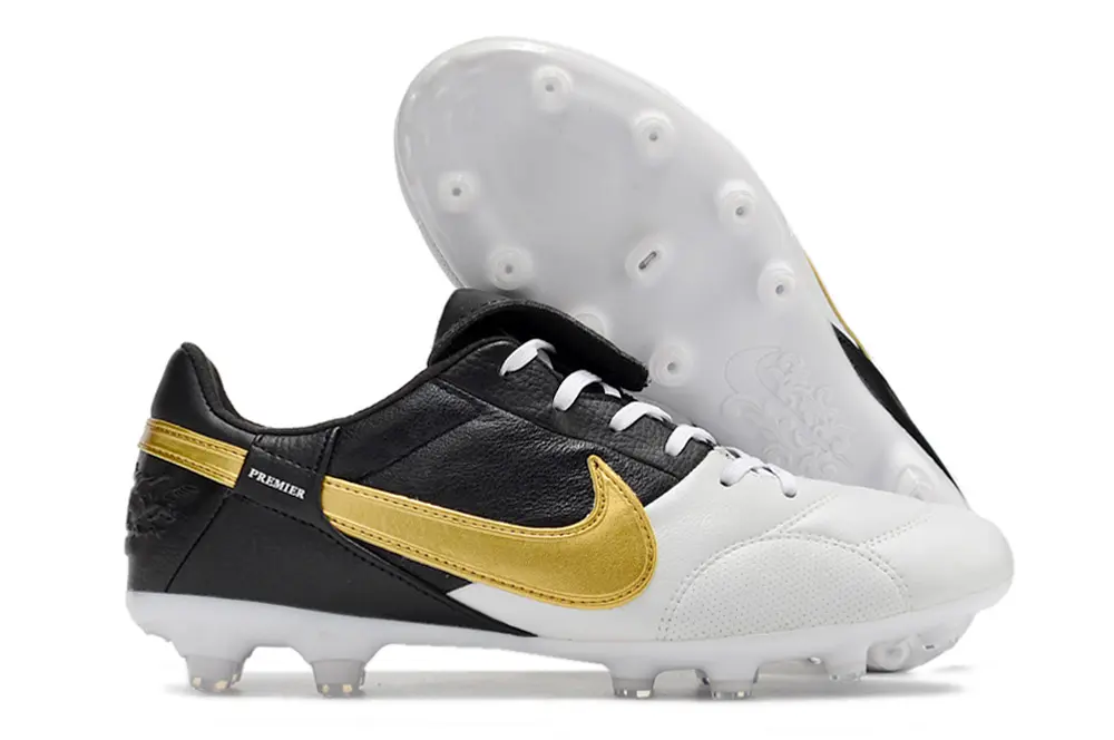 Nike Premier 3 FG - White/Black/Gold