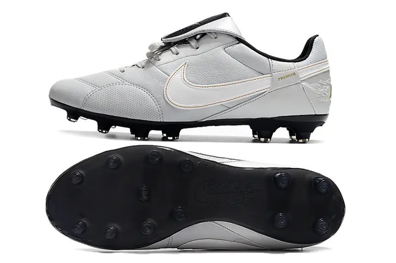Nike Premier 3 FG - Gray/Stormy Gray/Classic White