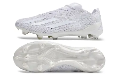 Adidas X Crazyfast Strung+ FG - White/Glossy White/Soft Grey