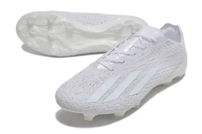 Adidas X Crazyfast Strung+ FG - White/Glossy White/Soft Grey