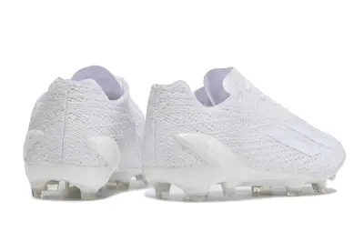 Adidas X Crazyfast Strung+ FG - White/Glossy White/Soft Grey