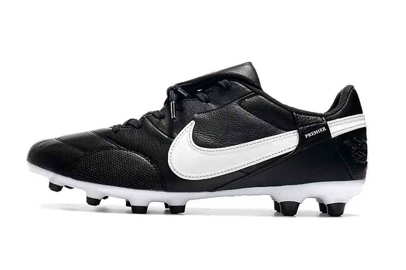 Nike Premier 3 FG - Black/Classic Black/White Stripes