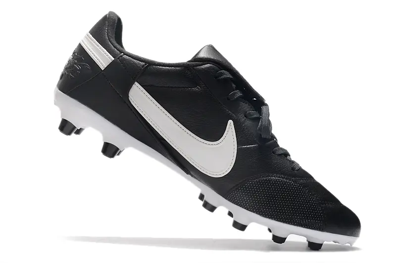 Nike Premier 3 FG - Black/Classic Black/White Stripes