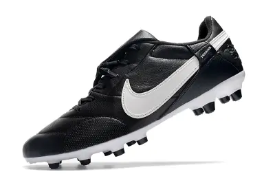 Nike Premier 3 FG - Black/Classic Black/White Stripes