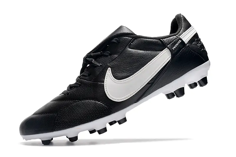 Nike Premier 3 FG - Black/Classic Black/White Stripes