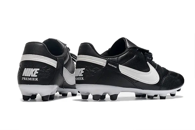 Nike Premier 3 FG - Black/Classic Black/White Stripes