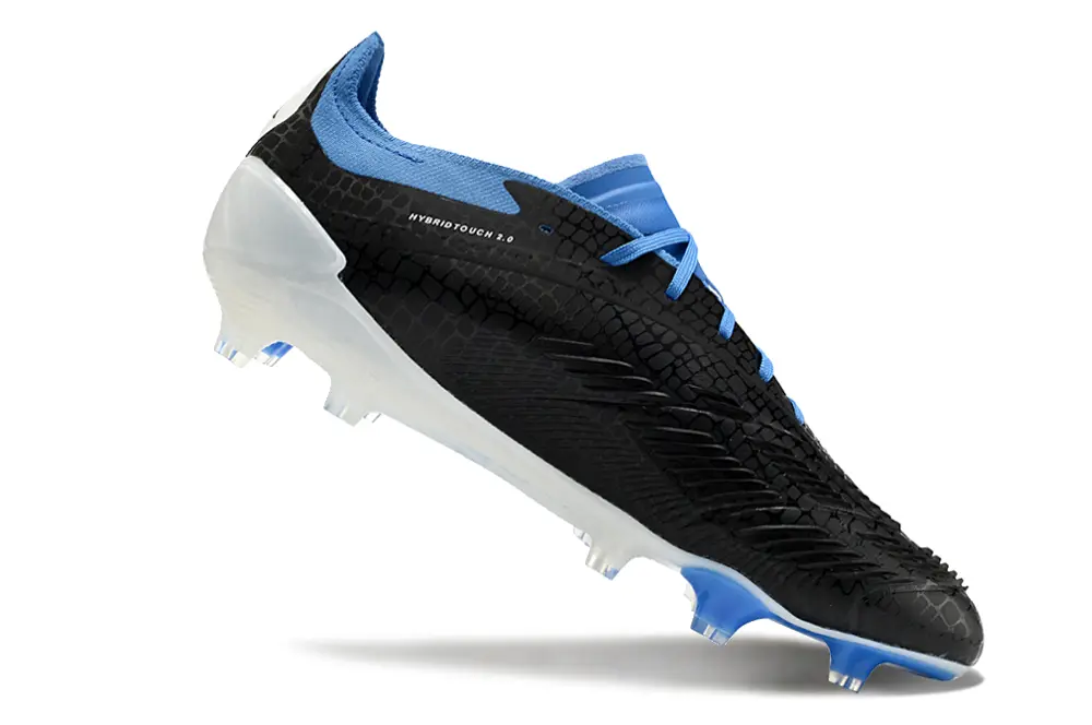 Adidas Predator 24 Elite FG - Black/Ice Blue/White